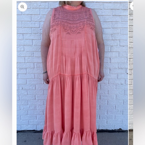 Given Kale Plus Size Sleeveless Boho Maxi/Midi Dress NWOT - Picture 12 of 15